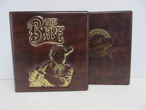 lot 108 image: BABE RUTH 100th Anniversary Collection Gold Plated Stamp Collection Album