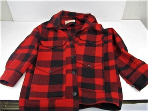 lot 123 image: Vintage 1950s Era FILSON Mackinaw Wool Jacket Work Shirt
