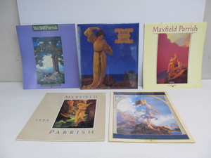 lot 91 image: Lot of 5 MAXFIELD PARRISH Art Calendars