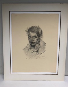 lot 104 image: Genuine Signed Numbered Salvador Dali Portrait of Picasso - I too, Knew The Emperor