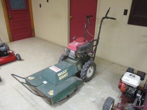 lot 1 image: Billy Goat Self Propelled Walk Behind Brush mower