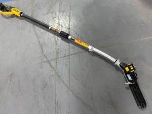 lot 74 image: DEWALT 8 in. 20-Volt MAX Cordless Pole Saw (Tool Only)