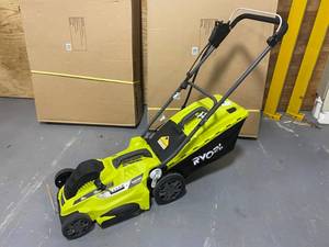 lot 13 image: RYOBI RYAC160 16 Electric Mower