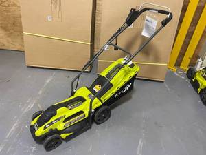 lot 14 image: RYOBI RYAC130 13 Electric Mower.