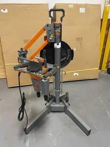 lot 20 image: RIDGID Dual Paddle Programmable Power Mixer with Stand