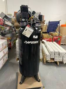 lot 50 image: HUSKY C602H 60 Gal. Stationary Electric Air Compressor