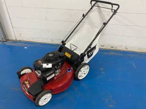 lot 79 image: TORO 22 in. Honda High Wheel Variable Speed Gas Walk Behind Self Propelled Lawn Mower