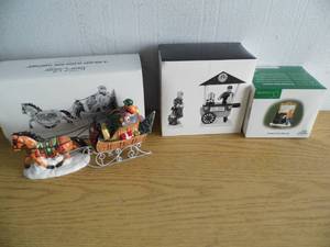 Dept 56 Snow Village - Accessorie Pieces