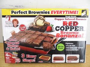 New Copper Brownie Pan
