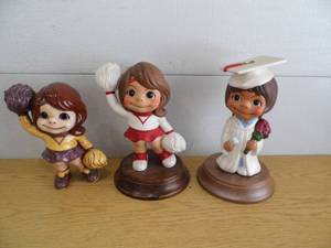 Ceramic Cheerleader - Graduate