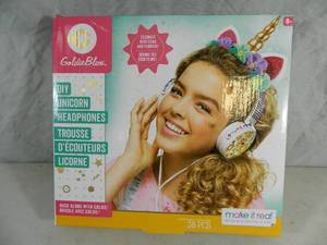 lot 22 image: New DIY Unicorn Headphones