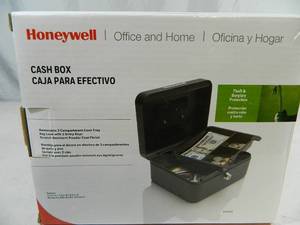 lot 24 image: New Honeywell Cash Box