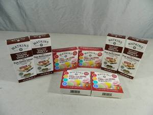lot 43 image: New Watkins Vanilla and Food Coloring
