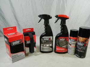 lot 74 image: New Weber Grilling Supplies