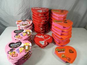 lot 110 image: 40 New Boxes of Kit Kats, Hershey, Reeses, Kisses, and More