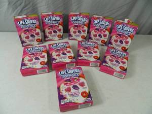 lot 126 image: 10 New Boxes of Gummy Lifesavers