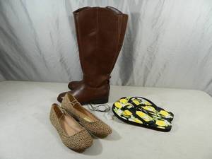 lot 181 image: New Womens Size 6-6.5 Shoes and Boots