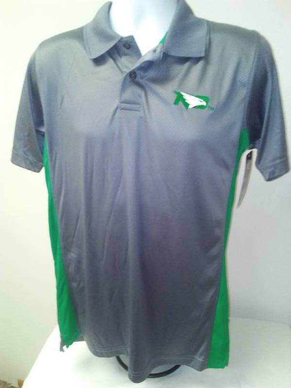 lot 324 image: NEW UND  FIGHTING  HAWKS Golf, Polo shirt. Mens Medium.