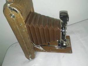 lot 183 image: Ostrich skin case camera