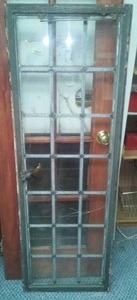 lot 196 image: Classic metal Window.