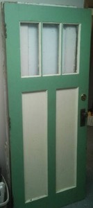 lot 199 image: Heavy Exterior Door