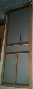 lot 202 image: Classic Style Wood Screen door