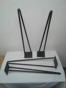 lot 214 image: 4 Cast table legs