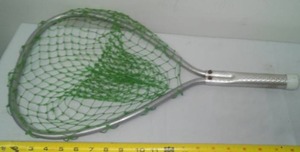 lot 263 image: Trout Net aluminum Circa 1960s.
