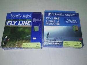 lot 270 image: New 2boxes of Fly Line Fishing
