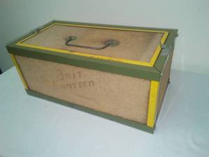 lot 282 image: Fishing Bait Canteen- Oberlin.