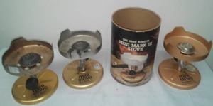 lot 314 image: 3 Mini Stoves Hank Roberts