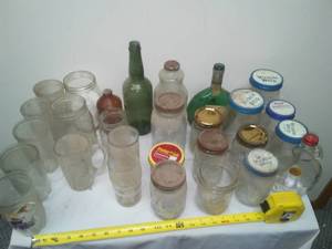 lot 317 image: Barn Fresh jars  (6 Kerr, 5 Jelly and more)