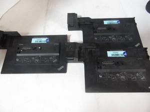 Lot of 3 Lenovo Docking stations