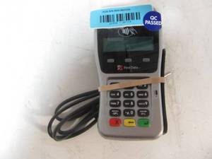 FirstData portable Credit Card machine wchip reader