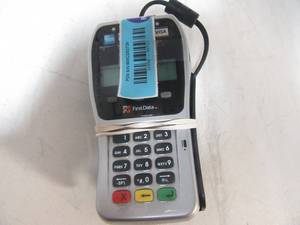 FirstData portable Credit Card machine wchip reader