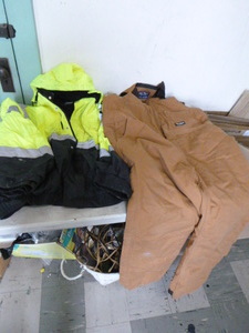 lot 31 image: Safety Jacket and Coveralls