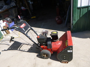 lot 9 image: Brute Snowblower