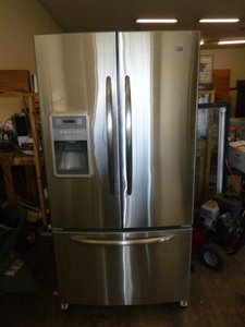 lot 2 image: Maytag French Door RefrigeratorFreezer