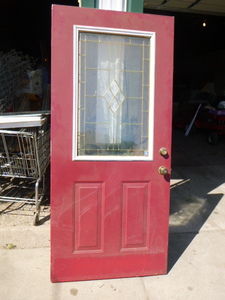 lot 68 image: Steel Exterior Door
