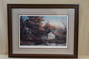 lot 2 image: Terry Redlin Signed and Framed Print