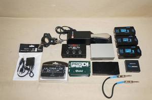 lot 21 image: Miscellaneous Direct Boxes and Stage Components