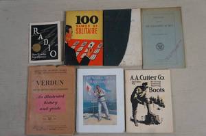 lot 49 image: 7 Vintage Books and Guides