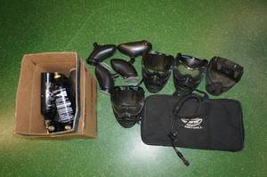 lot 76 image: Paintball Tanks and Accessories