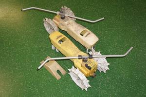 lot 87 image: 2 Metal Tractor Sprinklers