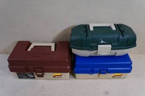lot 122 image: 3 Tackle Boxes