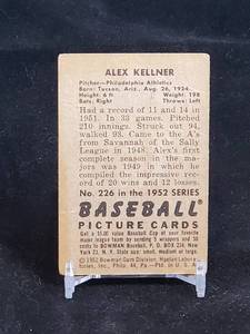 lot 11 image: 1952 Bowman Baseball Cards (11) Lot