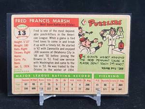 lot 19 image: 1955 Topps Baseball Cards (5) Lot