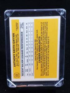 lot 95 image: 1983 Baseball Donruss Tony Gwynn Rookie Card # 598