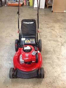 lot 50 image: Troy-Bilt 21 in. 140 cc 550ex Series Briggs & Stratton Gas Walk Behind Push Mower with 2-in-1 Cutting TriAction Cutting System in good condition
