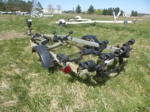 lot 58 image: Gray & Black Roller Trailer